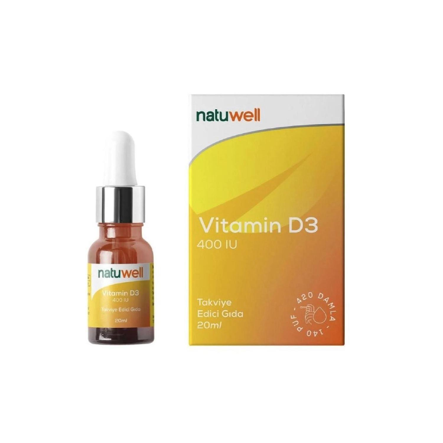 Vitamin D3 400 Iu Drop 20 Ml 8683873980048 
Vitamin D3 400 Iu Drop 20 Ml 8683873980048