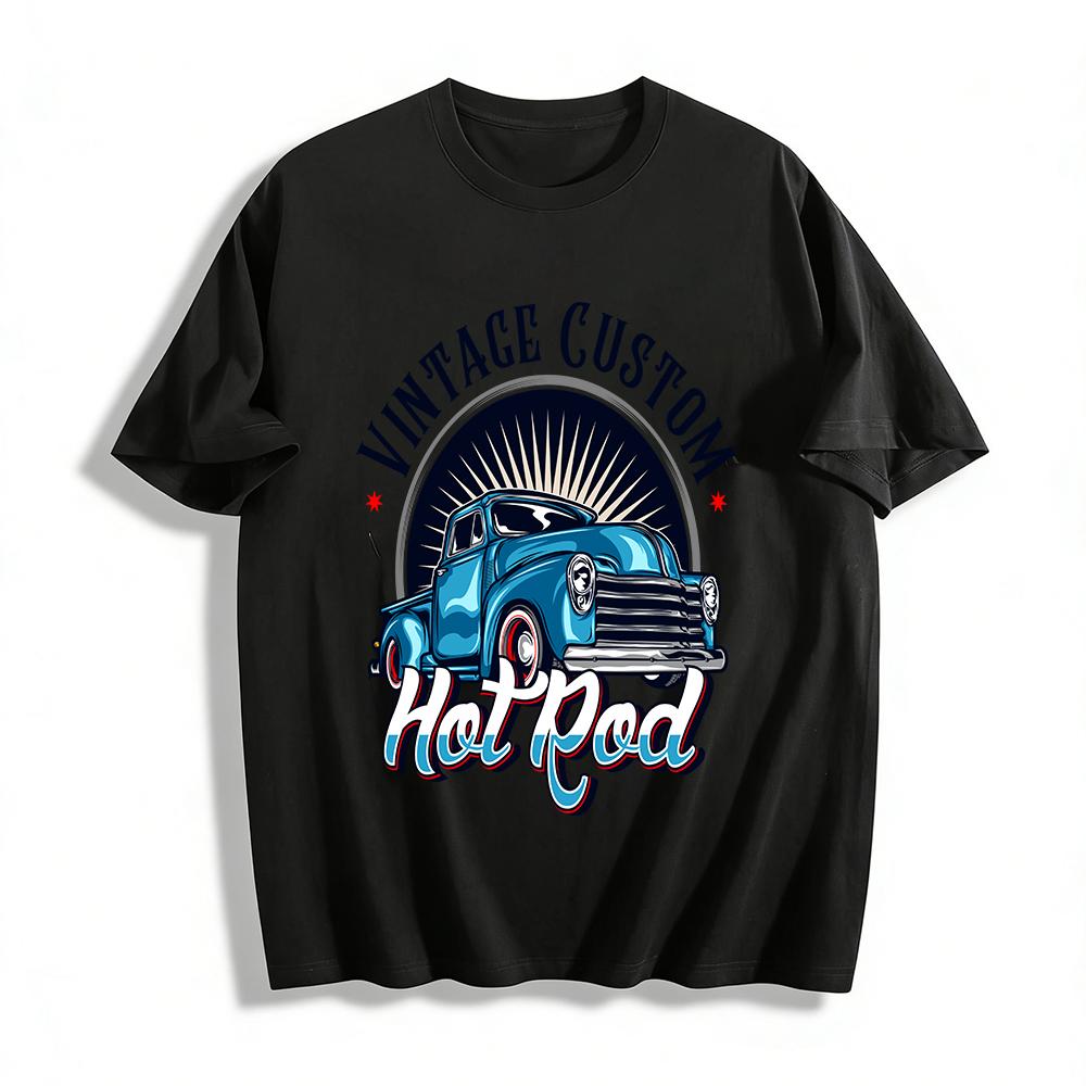 Vintage Custom HotRod Truck Graphic Retro Casual T-Shirt Pure cotton T-shirt XXS
Vintage Custom HotRod Truck Graphic Retro Casual T-Shirt Pure cotton T-shirt XXS