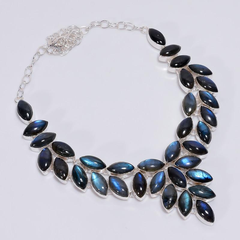 Attractive Top Grade Qualite 100% Natural Labradorite Marquise Shape Ethnic Handmade Jewelry 925 Steling Silver Necklace 19 WSJ-4774 срібний
Attractive Top Grade Qualite 100% Natural Labradorite Marquise Shape Ethnic Handmade Jewelry 925 Steling Silver Necklace 19 WSJ-4774 срібний