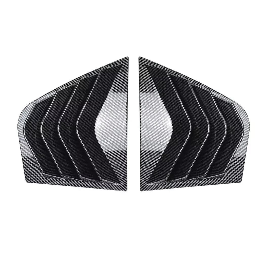 For Kia Stinger 2018-2025 Car Rear Louver Window Side Shutter Cover Trim Sticker Vent Scoop ABS Carbon Fiber Black Accessories
For Kia Stinger 2018-2025 Car Rear Louver Window Side Shutter Cover Trim Sticker Vent Scoop ABS Carbon Fiber Black Accessories