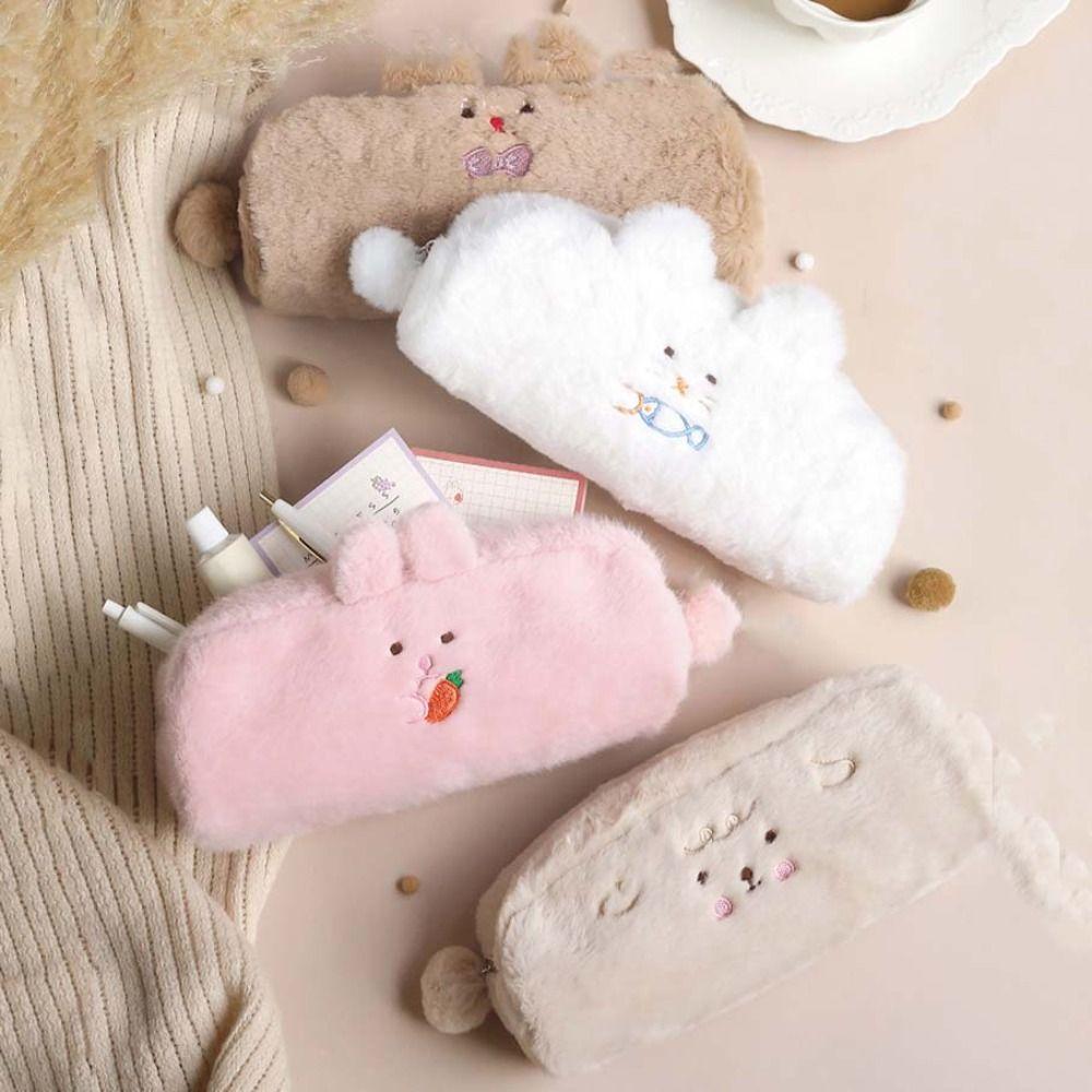 Rabbit Animal Pen Bag Sheep Stationery Bag Kawaii Makeup Lipstick Bag School рожевий
Rabbit Animal Pen Bag Sheep Stationery Bag Kawaii Makeup Lipstick Bag School рожевий