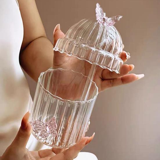 Butterfly Glass Cup with Straw And Lid 400ml Butterfly Drinking Glasses Tumbler Retro Coffee Mug Tea Cup for Juice Beer Whiskey A
Butterfly Glass Cup with Straw And Lid 400ml Butterfly Drinking Glasses Tumbler Retro Coffee Mug Tea Cup for Juice Beer Whiskey A