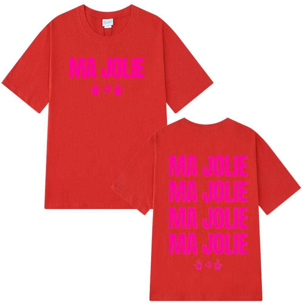 Rapper Jul Ma Jolie T Shirt Unisex Women Clothing Fashion Pop Music T-shirt Summer Casual Cotton Short Sleeve Oversized T-shirts S
Rapper Jul Ma Jolie T Shirt Unisex Women Clothing Fashion Pop Music T-shirt Summer Casual Cotton Short Sleeve Oversized T-shirts S