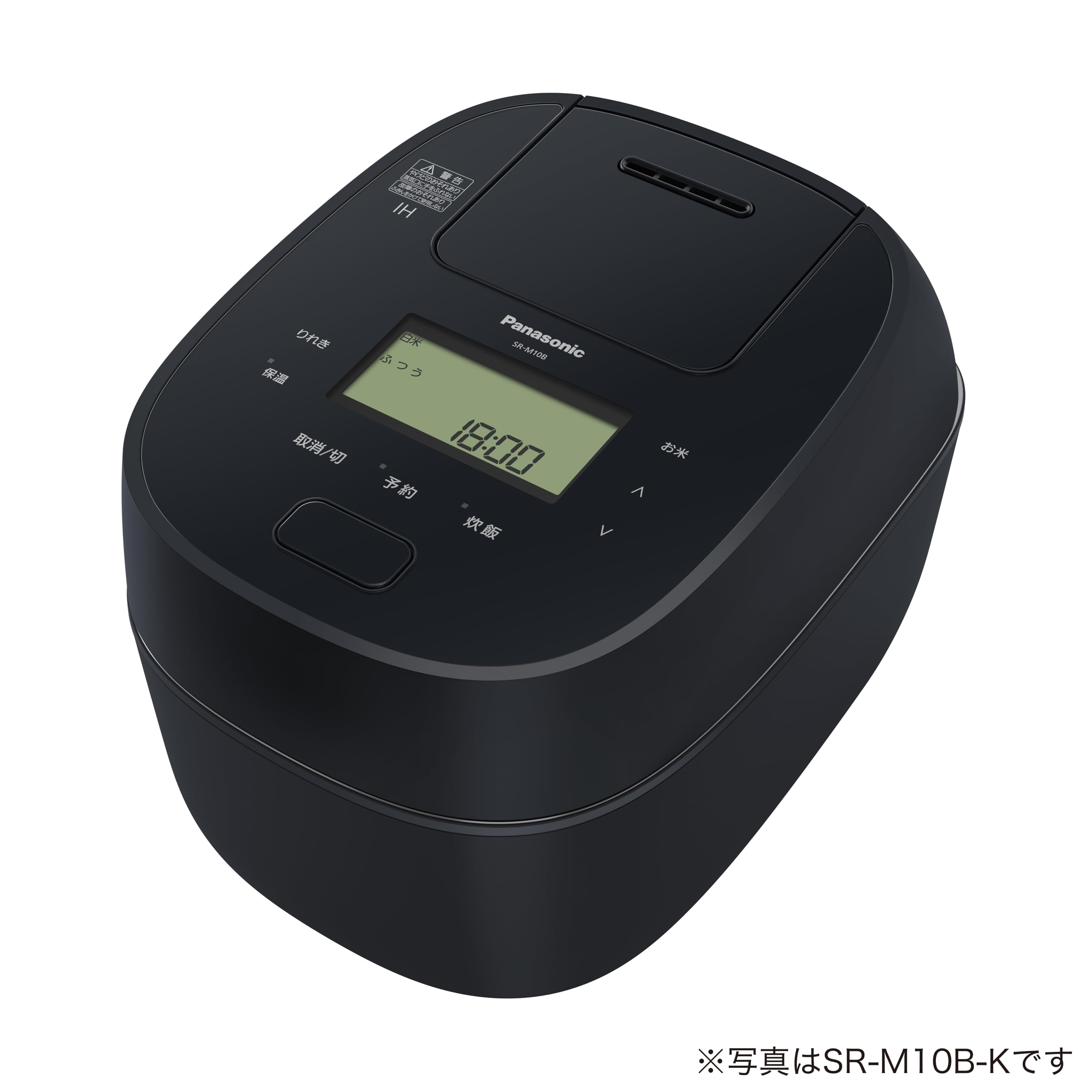 Рисоварка Panasonic 1 Sho Клапан быстрого снижения давления Odori Плита Полная генерация тепла 5 ступеней Тип IH Черный SR-M18B-K
Рисоварка Panasonic 1 Sho Клапан быстрого снижения давления Odori Плита Полная генерация тепла 5 ступеней Тип IH Черный SR-M18B-K