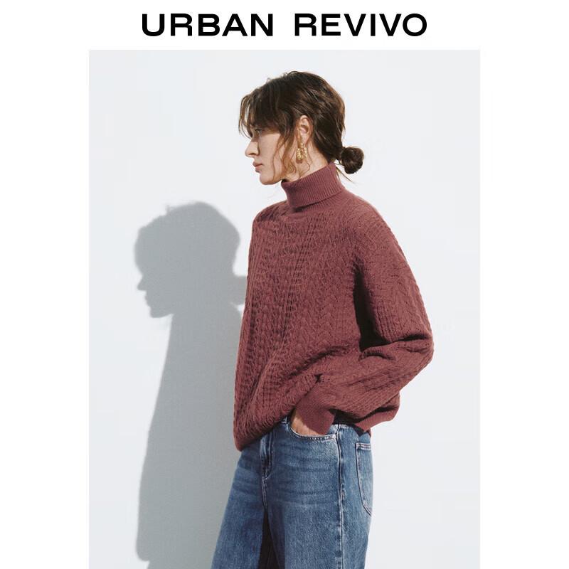 UR 2024 Women s Relaxed High-Neck Textured Knit Sweater S
UR 2024 Women s Relaxed High-Neck Textured Knit Sweater S