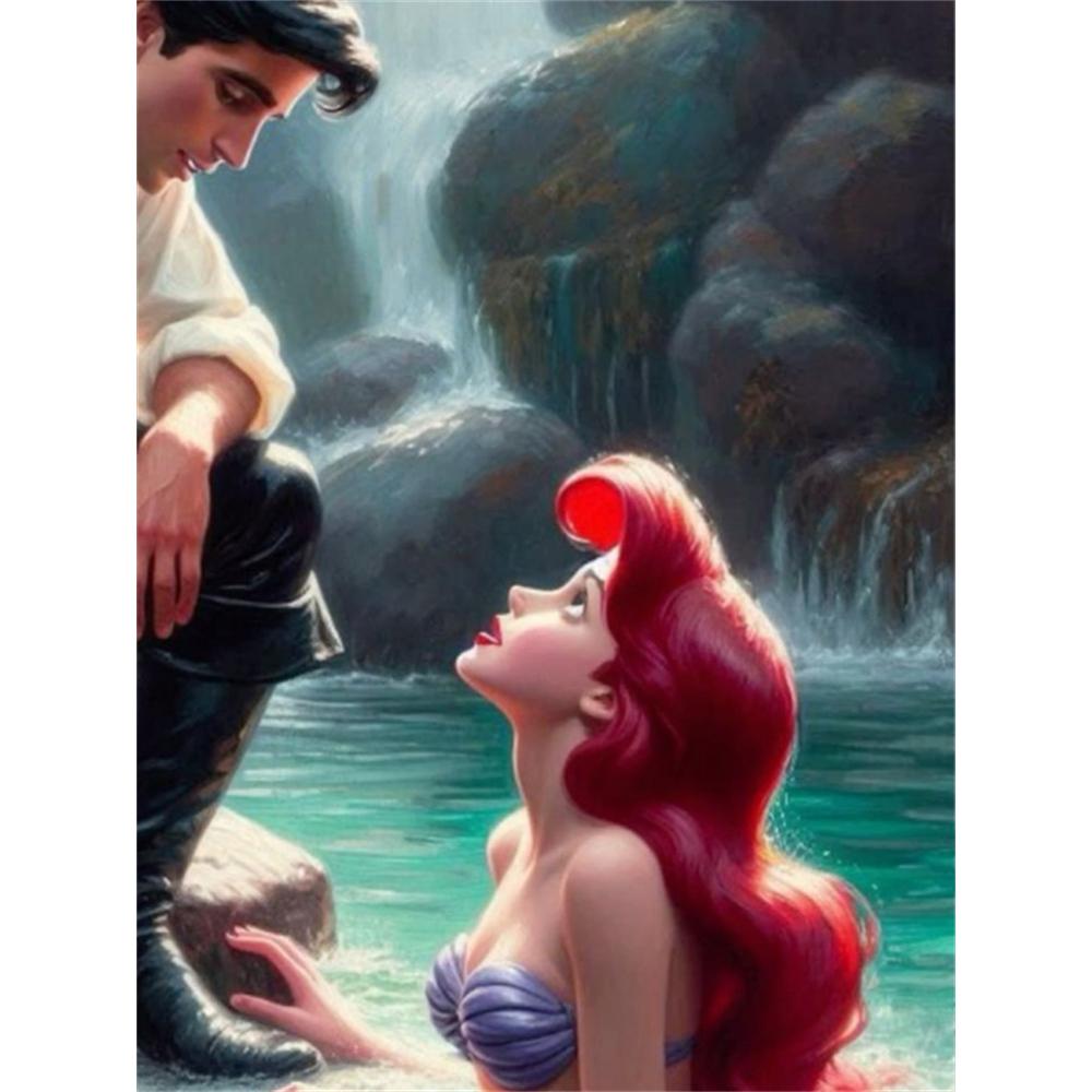Disney Diamond Painting Little Mermaid Illustration 5D DIY Full Round Diamond Mosaic Cartoon Embroidery Art Painting Home Decoration Round 20x30cm
Disney Diamond Painting Little Mermaid Illustration 5D DIY Full Round Diamond Mosaic Cartoon Embroidery Art Painting Home Decoration Round 20x30cm