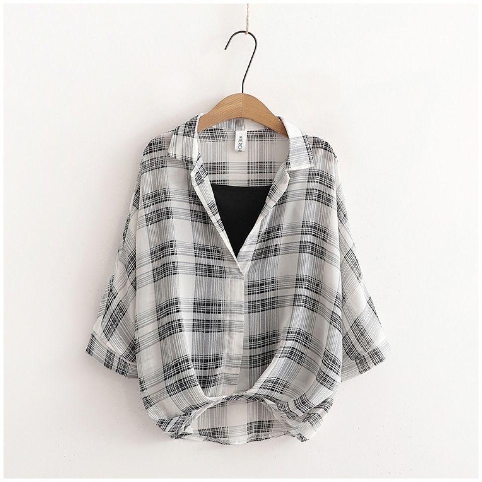 Blusas Moda Chiffon Shirts Sets Fashion Sexy Leopard V-neck Blouses Tunic Vest Suit Temperament Summer Loose Tops 3XL
Blusas Moda Chiffon Shirts Sets Fashion Sexy Leopard V-neck Blouses Tunic Vest Suit Temperament Summer Loose Tops 3XL