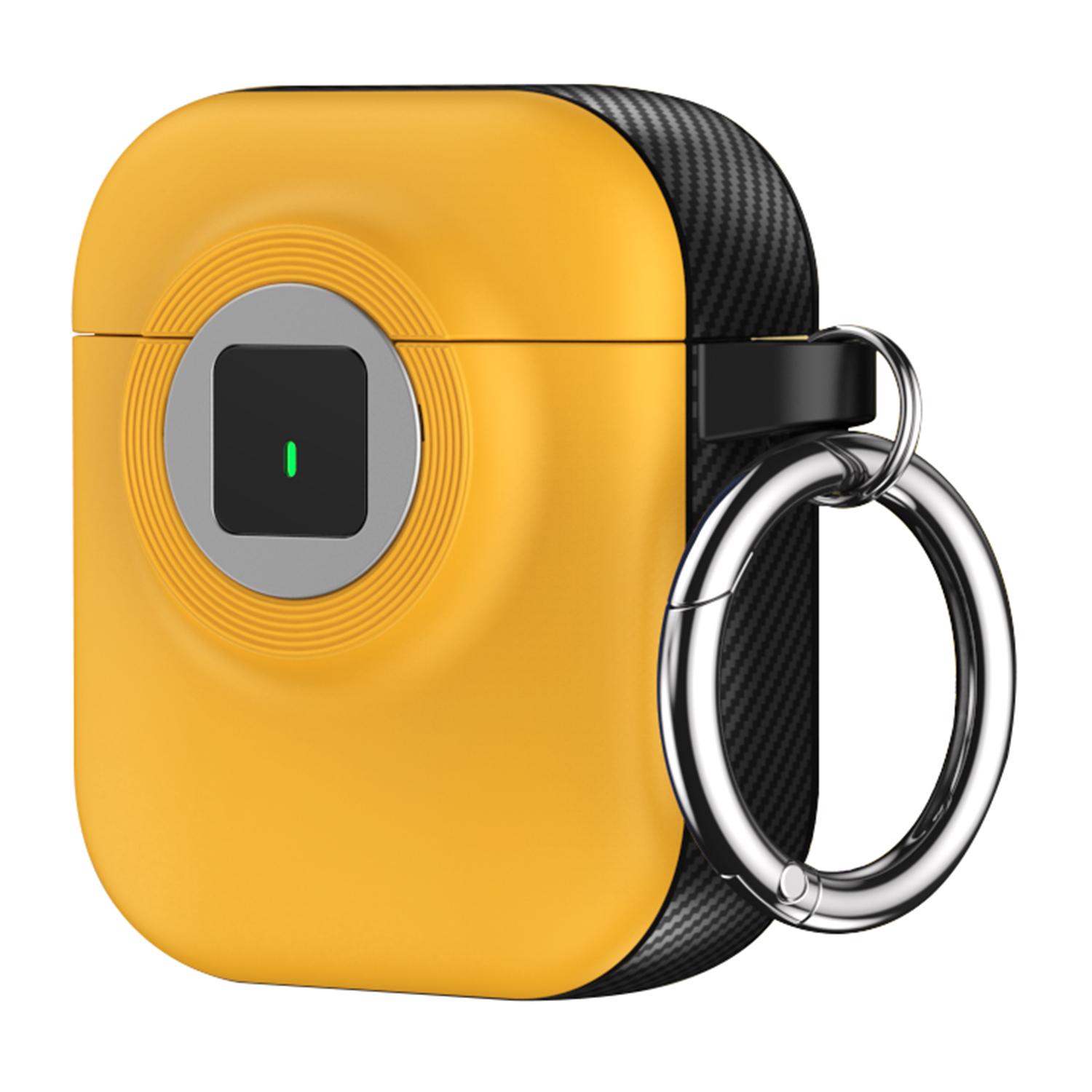 For Apple AirPods with Wireless Charging Case (2019)/AirPods with Charging Case (2019)/(2016) Case PC+TPU Cover with Carabiner Black
For Apple AirPods with Wireless Charging Case (2019)/AirPods with Charging Case (2019)/(2016) Case PC+TPU Cover with Carabiner Black