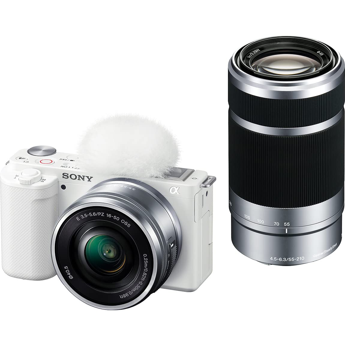 SONY Vlog Camera Interchangeable Lens VLOGCAM Mirrorless Single Lens Camera Double Zoom Lens Kit Windscreen Included White W APS-C ZV-E10 (Included
SONY Vlog Camera Interchangeable Lens VLOGCAM Mirrorless Single Lens Camera Double Zoom Lens Kit Windscreen Included White W APS-C ZV-E10 (Included