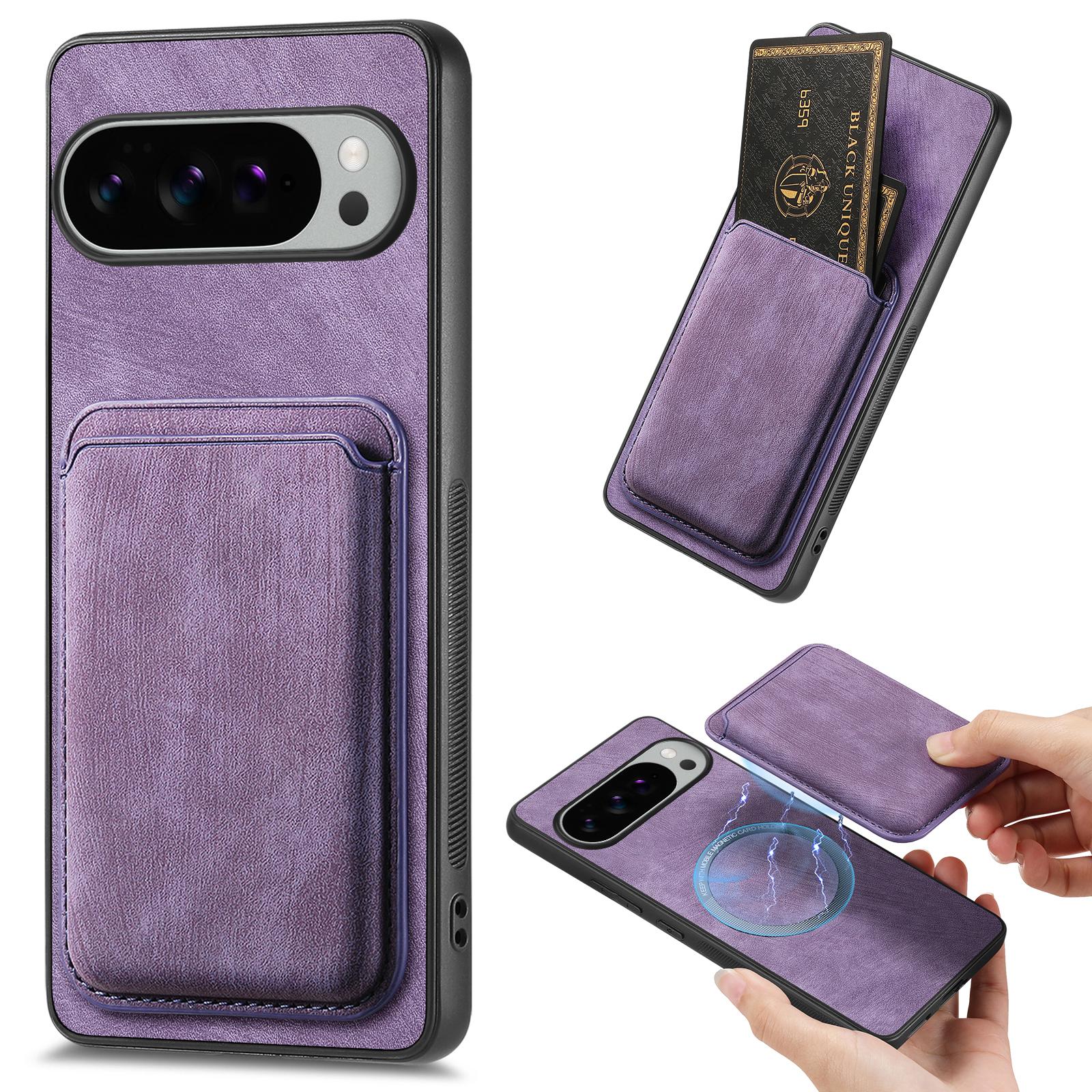 For Google Pixel 10 Pro XL Case Magnetic Case Leather Back Cover with Detachable Card Holder
For Google Pixel 10 Pro XL Case Magnetic Case Leather Back Cover with Detachable Card Holder