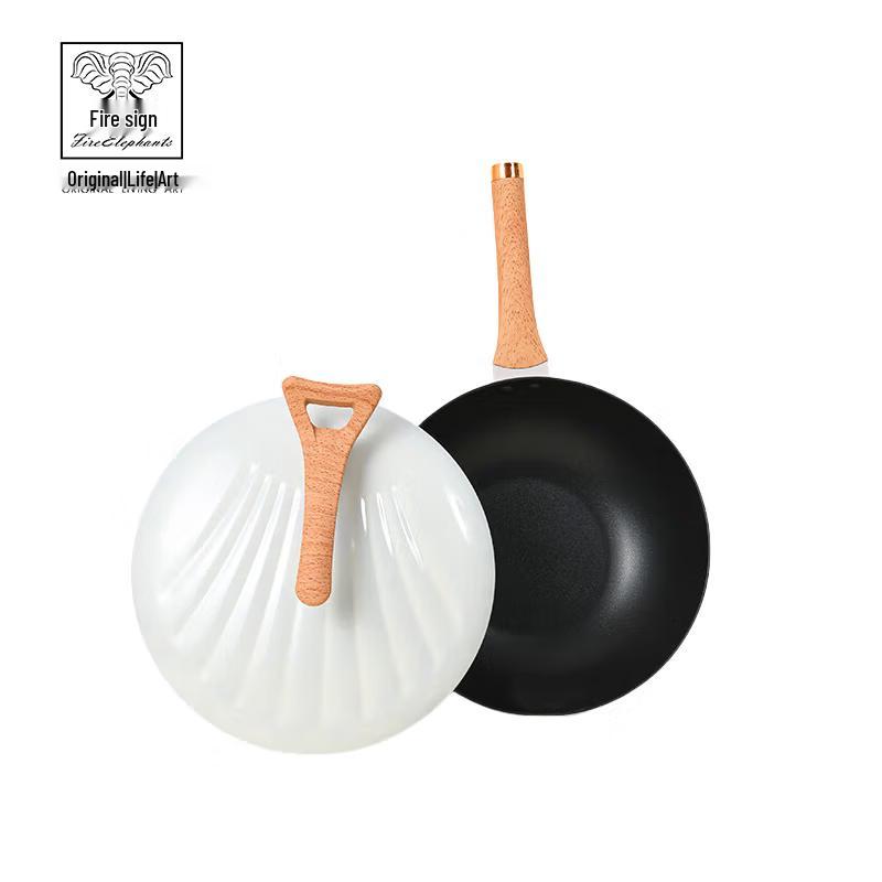 Huoxiang Shell Wok 32cm
Huoxiang Shell Wok 32cm
