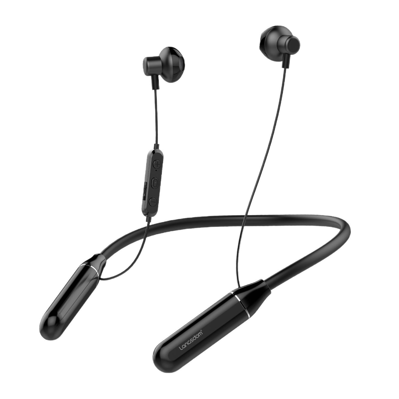 Langsdom BS05B Магнітні Bluetooth-навушники з шумозаглушенням для шиї - Довготривалі, водонепроникність 5 рівня для спорту та ігор. BS05B
Langsdom BS05B Магнітні Bluetooth-навушники з шумозаглушенням для шиї - Довготривалі, водонепроникність 5 рівня для спорту та ігор. BS05B