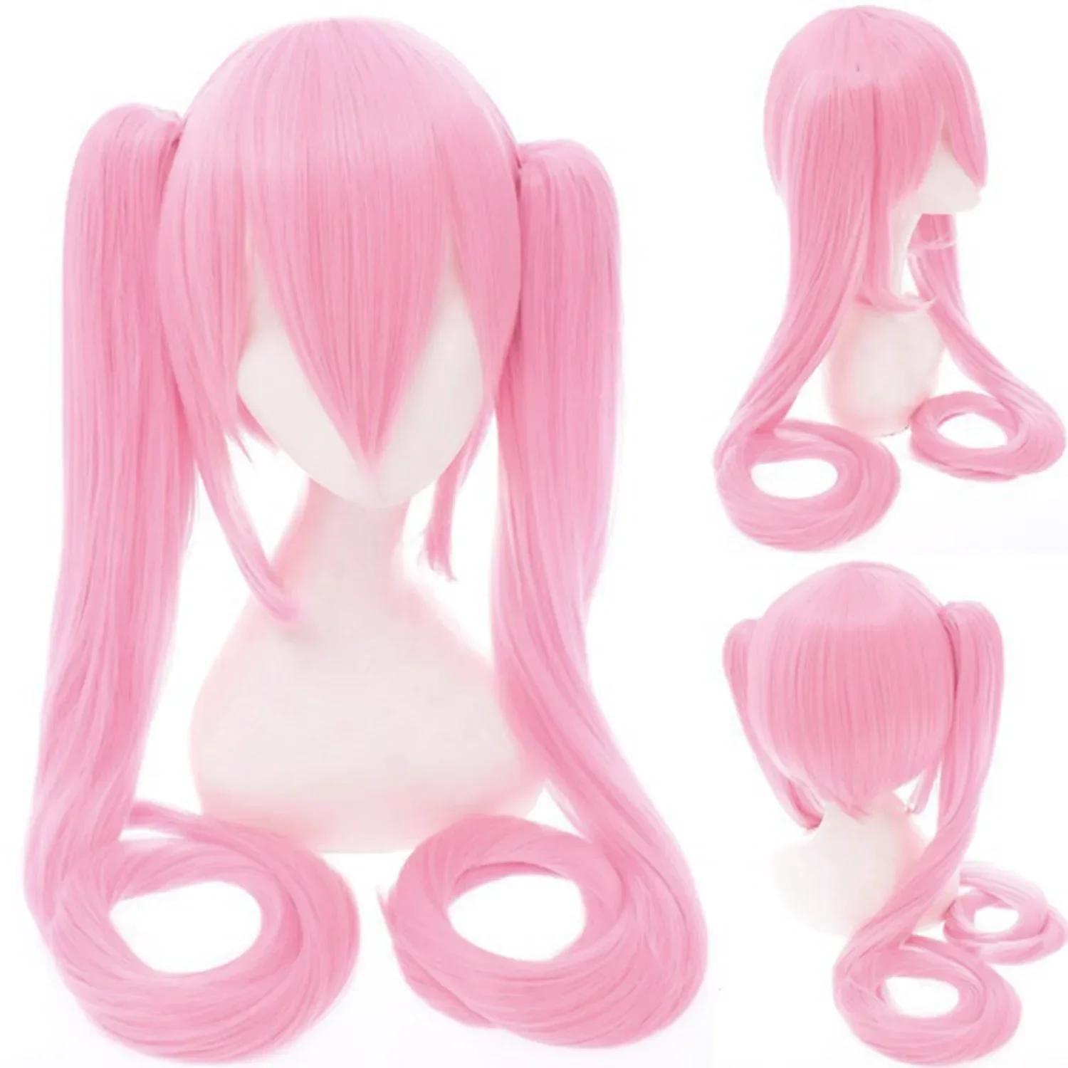 Hatsune Miku Anime Cosplay Wig, 110cm Double Ponytail Synthetic Fiber Wig, Halloween, Christmas 1pc&42inches рожевий
Hatsune Miku Anime Cosplay Wig, 110cm Double Ponytail Synthetic Fiber Wig, Halloween, Christmas 1pc&42inches рожевий