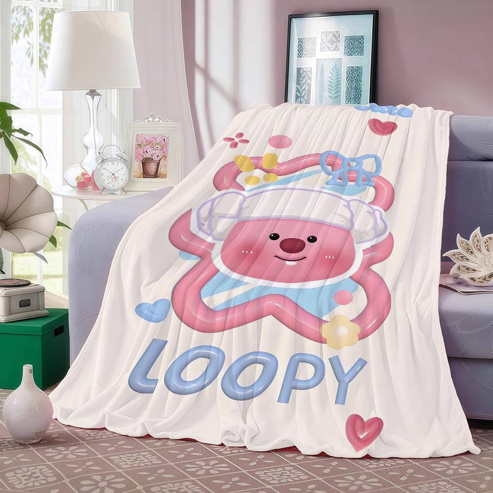 Cartoon L-Loopy Pink Blanket Warm And Soft Suitable For Bedroom Living Room Sofa Bed Office Travel Camping 30x40in
Cartoon L-Loopy Pink Blanket Warm And Soft Suitable For Bedroom Living Room Sofa Bed Office Travel Camping 30x40in