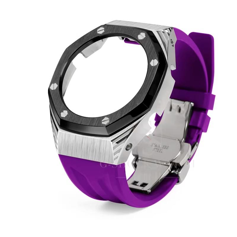 GA-2100/2110B2100/ Для Casio Дуб Фермерський Модифіковані GM2100 Серія Сталевий Корпус Фторгумовий Ремінець Аксесуари GM-2100 GBM-2100
GA-2100/2110B2100/ Для Casio Дуб Фермерський Модифіковані GM2100 Серія Сталевий Корпус Фторгумовий Ремінець Аксесуари GM-2100 GBM-2100