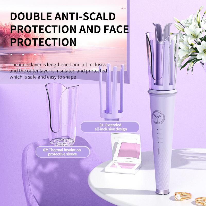 Automatic Curling Iron 28mm Negative Ions Professional Auto Hair Curler Stick Rotating Curl Waves Anti-Tangle Curling Iron Style UK
Automatic Curling Iron 28mm Negative Ions Professional Auto Hair Curler Stick Rotating Curl Waves Anti-Tangle Curling Iron Style UK