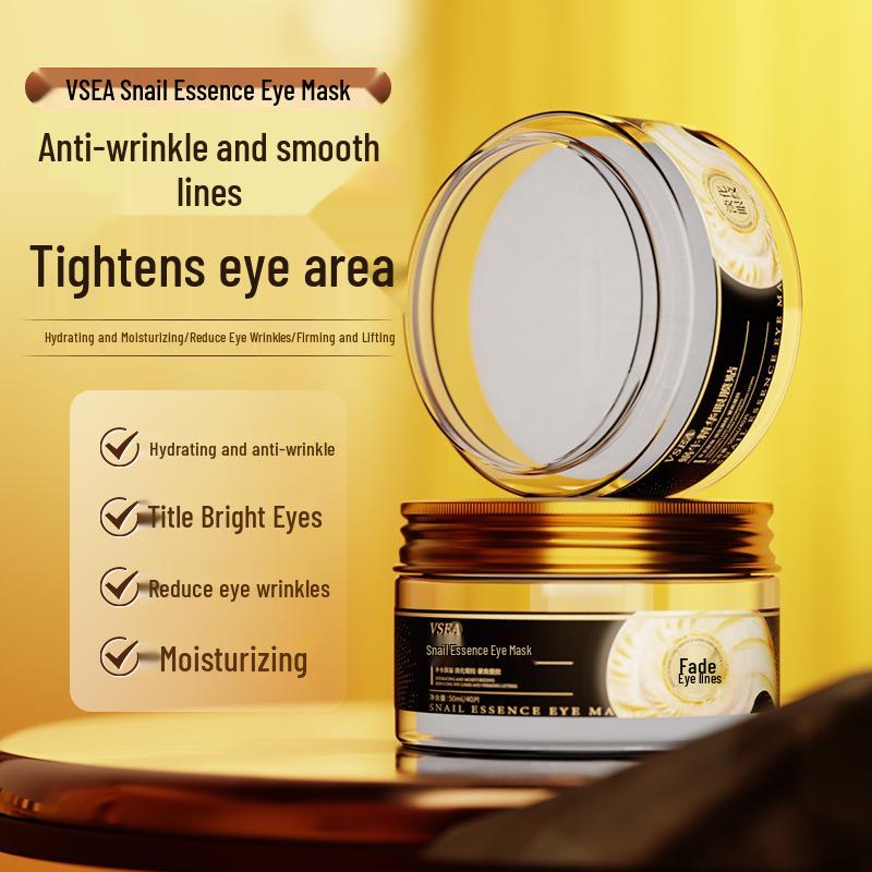 VSEA Улиточная маска для глаз: Увлажняющие, против морщин, укрепляющие патчи для области вокруг глаз
VSEA Улиточная маска для глаз: Увлажняющие, против морщин, укрепляющие патчи для области вокруг глаз