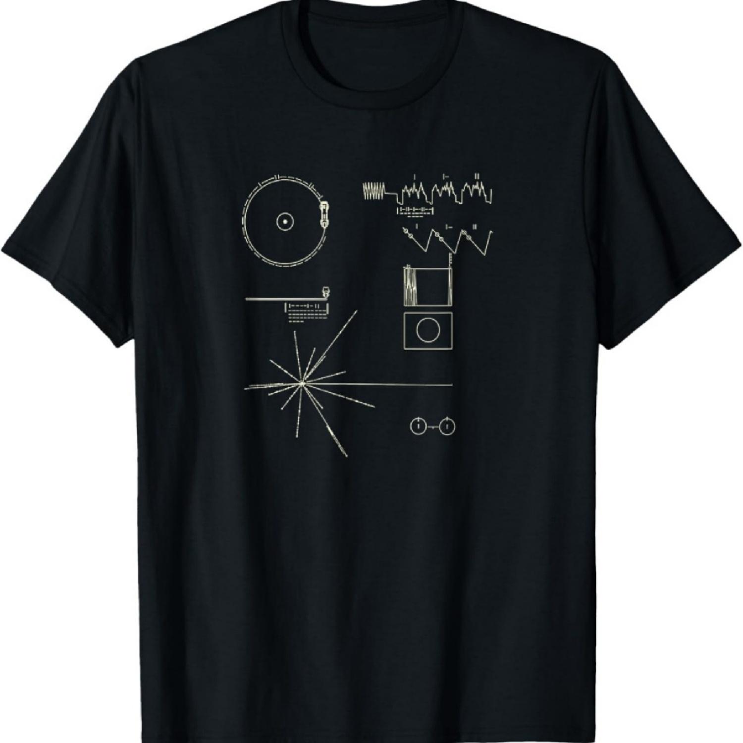 Voyager Golden Record NASA T Shirt S
Voyager Golden Record NASA T Shirt S