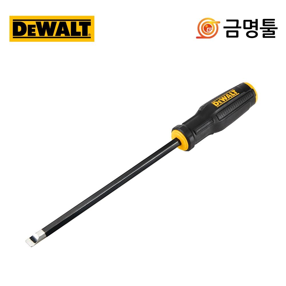DeWalt DWHT65008 прямая отвертка 9,5 мм с магнитным наконечником, черный хромированный стальной стержень S2
DeWalt DWHT65008 прямая отвертка 9,5 мм с магнитным наконечником, черный хромированный стальной стержень S2