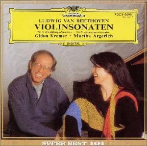 CD KREMER (GIDON), ARGERICH (MALTA); B - Beethoven: Violin Sonata No. 5 Spri POCG50061 Japan Classical Used
CD KREMER (GIDON), ARGERICH (MALTA); B - Beethoven: Violin Sonata No. 5 Spri POCG50061 Japan Classical Used