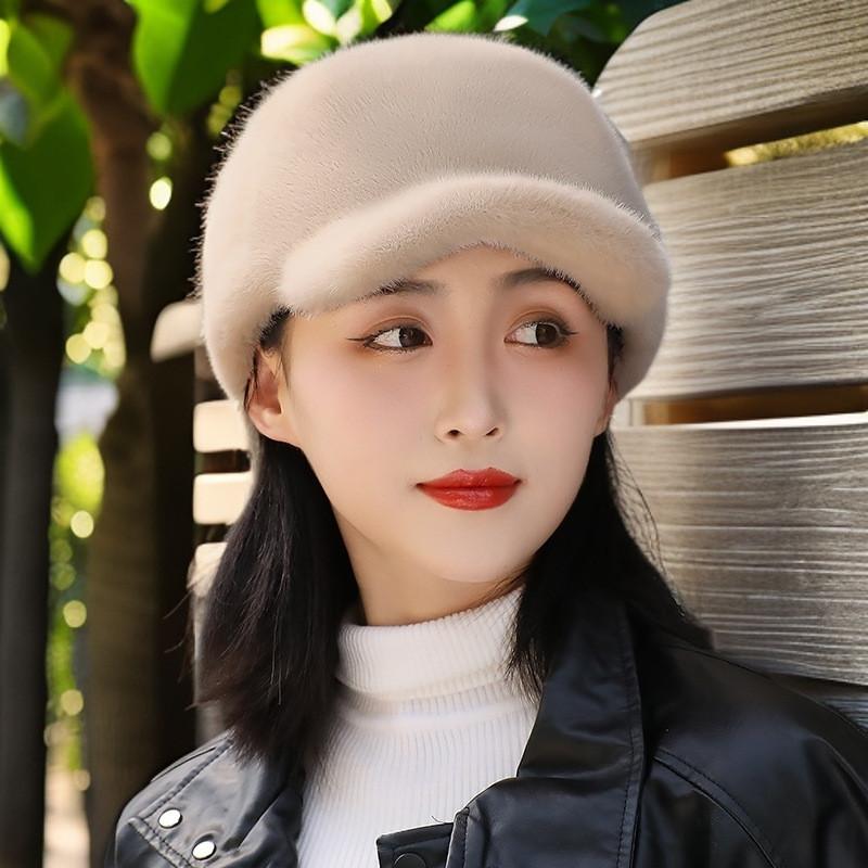 Winter Womens Stylish Warm Cap With Thick Faux Mink Material For Casual Commuting абрикосовий
Winter Womens Stylish Warm Cap With Thick Faux Mink Material For Casual Commuting абрикосовий