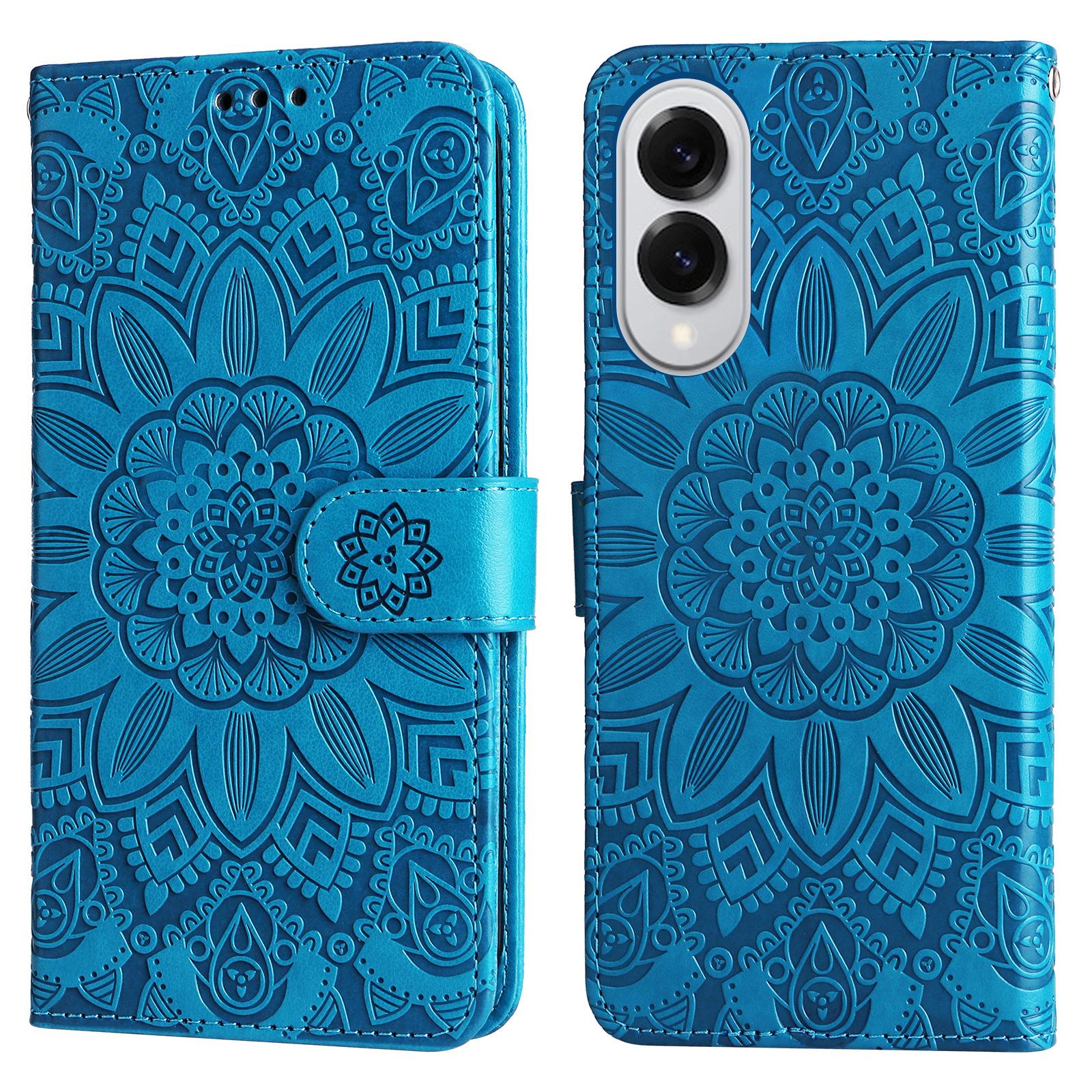 For Samsung Galaxy S25 Edge Case Sunflower Imprint Leather Wallet Phone Cover Blue
For Samsung Galaxy S25 Edge Case Sunflower Imprint Leather Wallet Phone Cover Blue