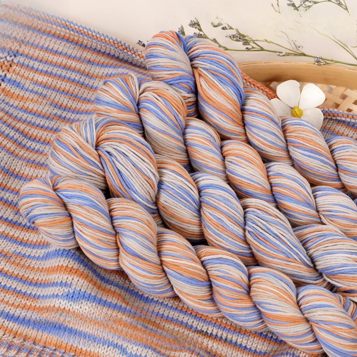 4-Pack Cotton Yarn 200g (4x50g ) Breathable Soft Woven Thread for Knitting Crochet Mixed Colors Lightweight for Sweaters Yarns
4-Pack Cotton Yarn 200g (4x50g ) Breathable Soft Woven Thread for Knitting Crochet Mixed Colors Lightweight for Sweaters Yarns