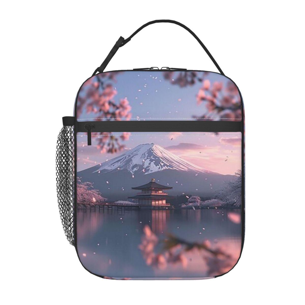 Японская пагода и вишневый цвет Insulated Lunch Bag для женщин и детей Портативные контейнеры для еды Термоланч-бокс Сумка-тоут One Size
Японская пагода и вишневый цвет Insulated Lunch Bag для женщин и детей Портативные контейнеры для еды Термоланч-бокс Сумка-тоут One Size