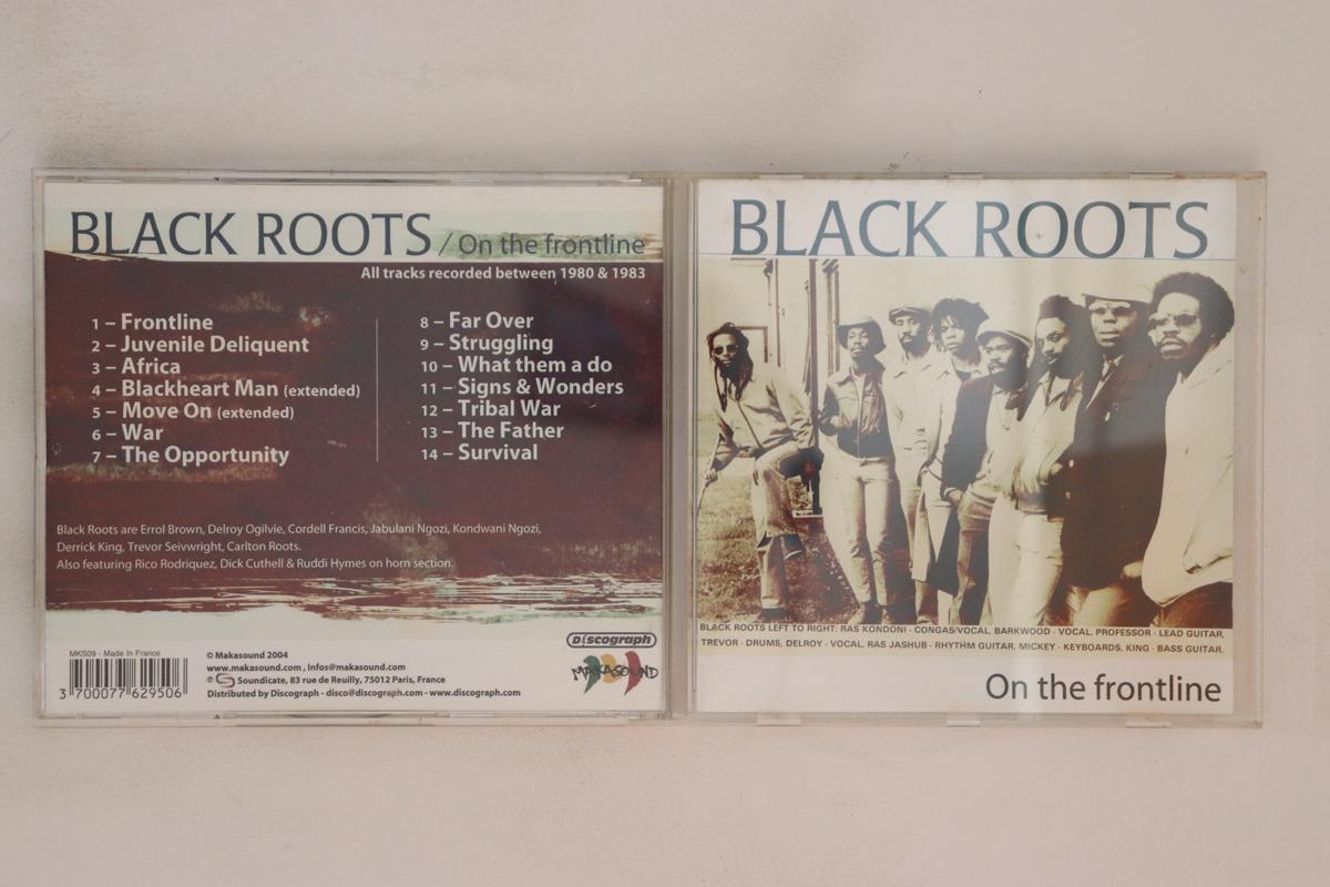CD BLACK ROOTS - On The Frontline MKS09 Makasound 2004 France Reggae, Ska & Dub Used
CD BLACK ROOTS - On The Frontline MKS09 Makasound 2004 France Reggae, Ska & Dub Used