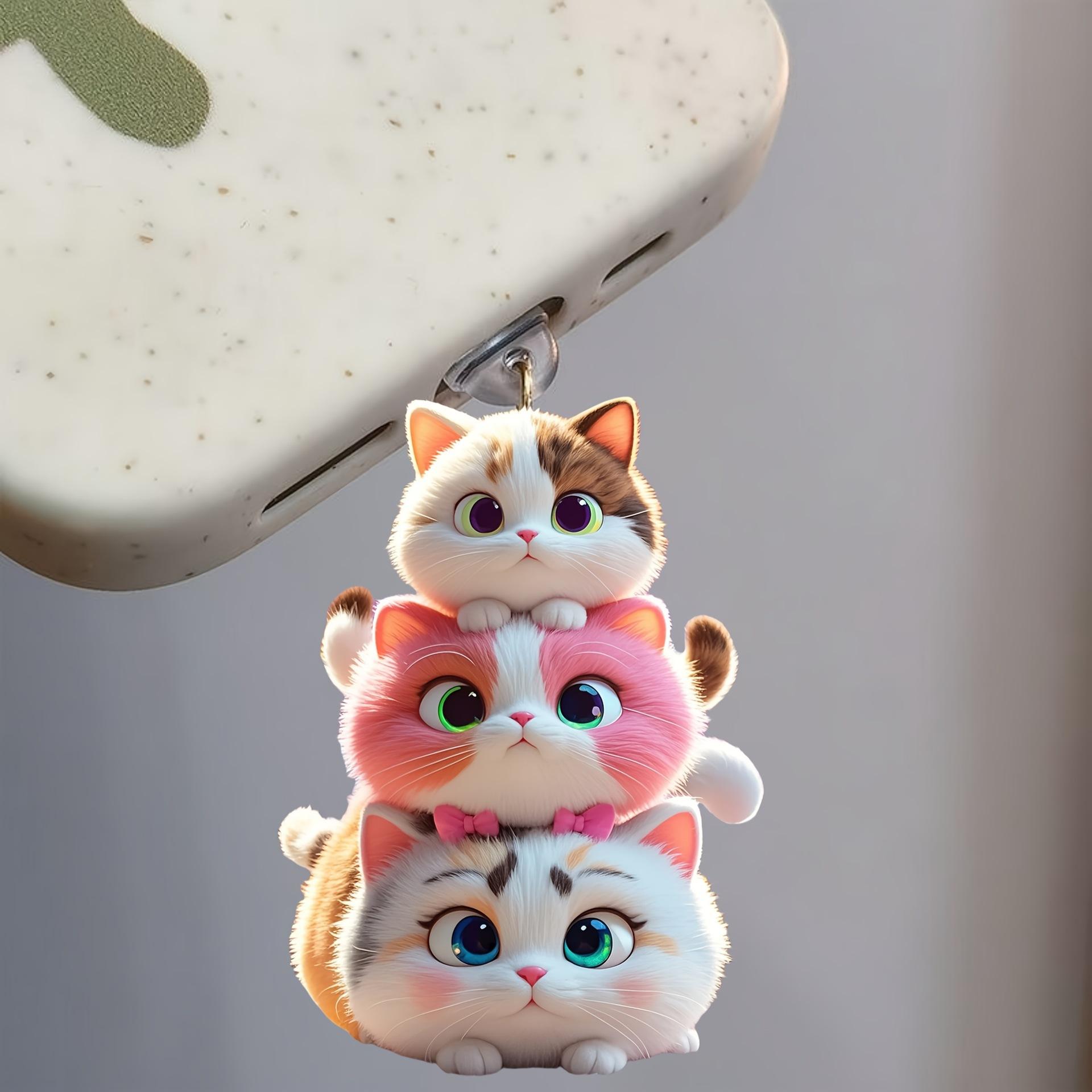 Acrylic Phone Dust Plug Colorful Cute Cartoon Dust Plug Cat Phone Dust Plug High-Quality For Everyday Use Samsung Mobile Device
Acrylic Phone Dust Plug Colorful Cute Cartoon Dust Plug Cat Phone Dust Plug High-Quality For Everyday Use Samsung Mobile Device