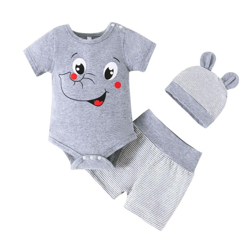 Летний комплект из 3 шт./компл. для маленьких мальчиков, летние комбинезоны с короткими рукавами для маленьких мальчиков + полосатые шорты + шапка, милый наряд со слоном, От 0 до 12 м 100
Летний комплект из 3 шт./компл. для маленьких мальчиков, летние комбинезоны с короткими рукавами для маленьких мальчиков + полосатые шорты + шапка, милый наряд со слоном, От 0 до 12 м 100