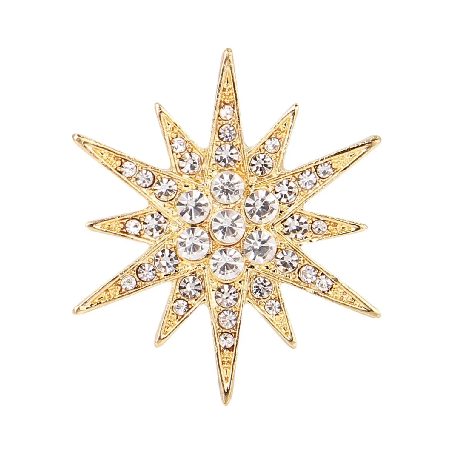 Vintage Luxury Rhinestone Starburst Tie Pin - Shiny Crystal Victorian Style Lapel Brooch for Women s Bouquet Jewelry Accessories
Vintage Luxury Rhinestone Starburst Tie Pin - Shiny Crystal Victorian Style Lapel Brooch for Women s Bouquet Jewelry Accessories