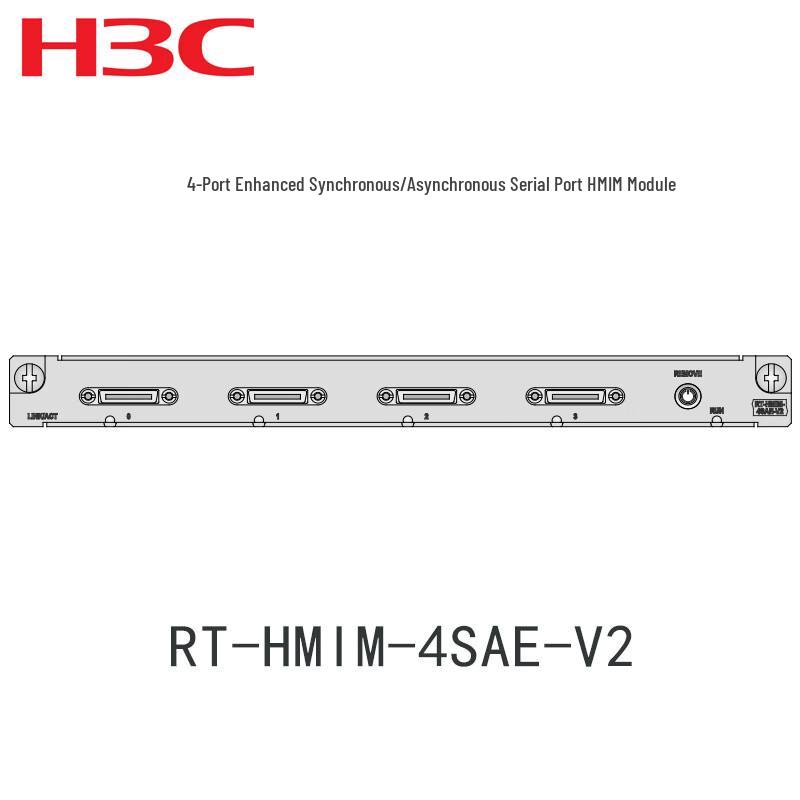 H3C RT-HMIM-4SAE-V2 Router Interface Module
H3C RT-HMIM-4SAE-V2 Router Interface Module