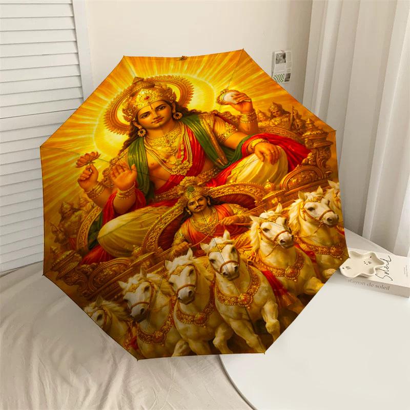 1PC Vishnu Umbrella-8-Rib Reinforced, Automatic Open, Lightweight & Durable, Fashion Accessory for Outdoor-D335
1PC Vishnu Umbrella-8-Rib Reinforced, Automatic Open, Lightweight & Durable, Fashion Accessory for Outdoor-D335
