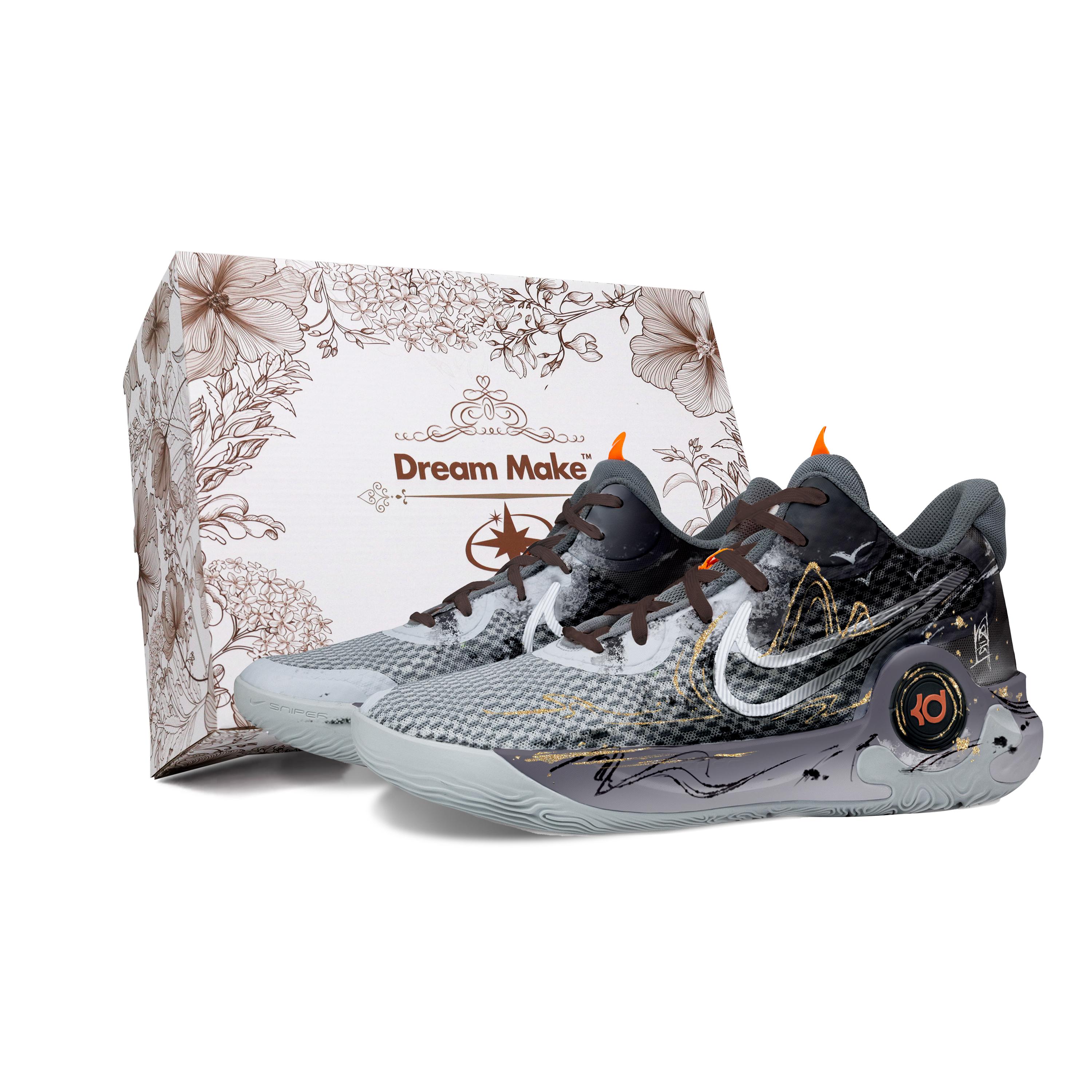 Nike KD Trey 5 IX Cushioning Slip Resistant Abrasion Resistant Mid top Basketball Shoes Unisex Black CW3402-011(Team529-) 44
Nike KD Trey 5 IX Cushioning Slip Resistant Abrasion Resistant Mid top Basketball Shoes Unisex Black CW3402-011(Team529-) 44