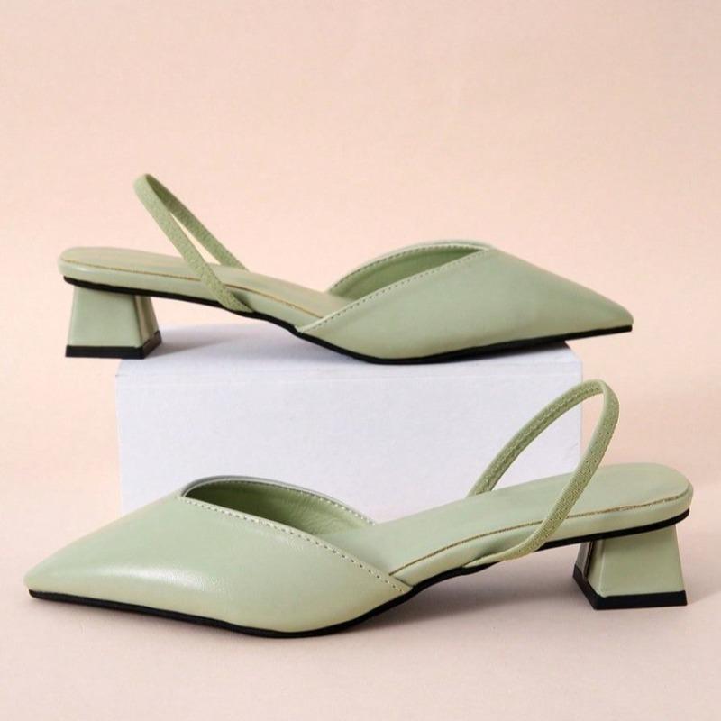 Fashion Block Heel Sandals Autumn New Pointed Toe Shallow Cuff Foot Non-slip Wear-resistant Kitten Heel Shoes 43 світло-зелений колір
Fashion Block Heel Sandals Autumn New Pointed Toe Shallow Cuff Foot Non-slip Wear-resistant Kitten Heel Shoes 43 світло-зелений колір