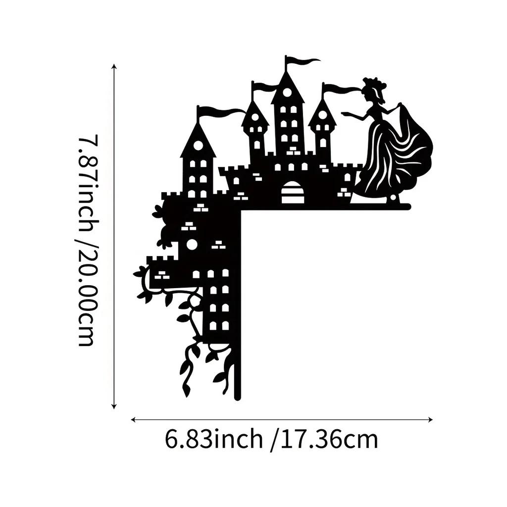 1 шт. Декоративные настенные наклейки «Принцесса и замок» — украшают углы и рамы дверей, металлический настенный декор для создания волшебного прикосновения светло-серый
1 шт. Декоративные настенные наклейки «Принцесса и замок» — украшают углы и рамы дверей, металлический настенный декор для создания волшебного прикосновения светло-серый
