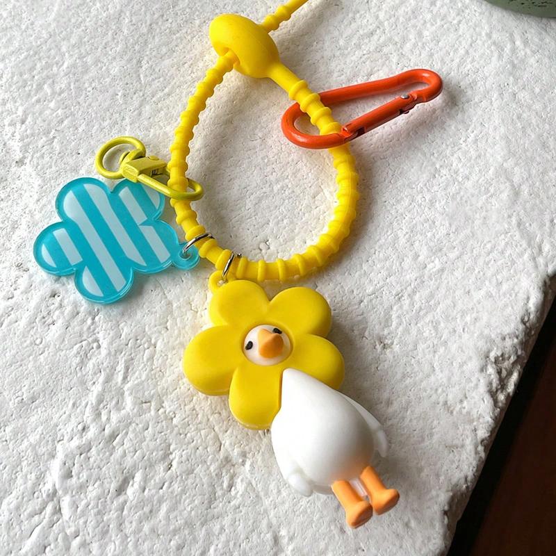 Cute Animation Yellow Duck Keychain Fashionable Student Pendant Exquisite Small Present Good Gift For Kids Accessory
Cute Animation Yellow Duck Keychain Fashionable Student Pendant Exquisite Small Present Good Gift For Kids Accessory