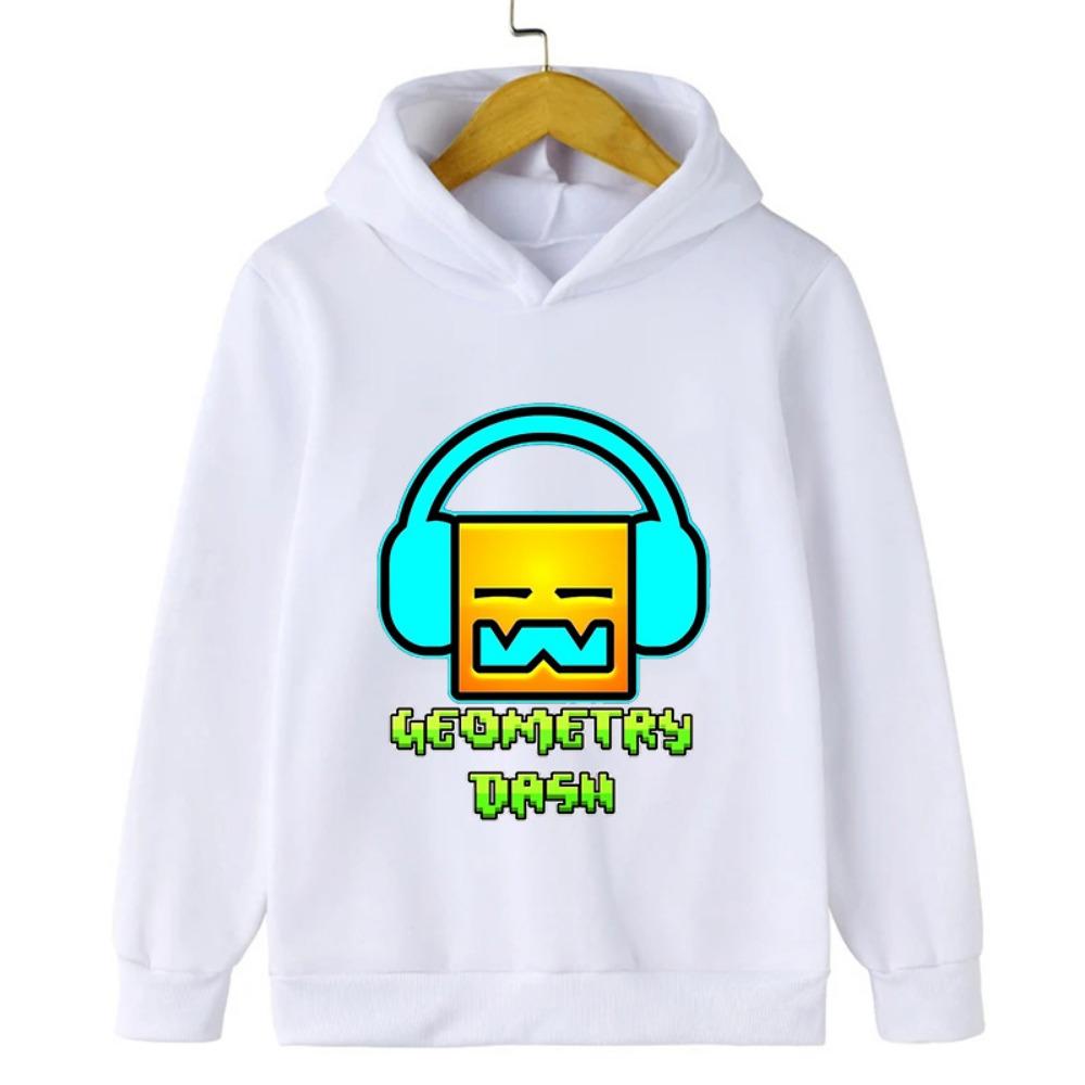 Худі Geometry Dash для дітей, з довгим рукавом, пуловер, осінні куртки, дівчатка, кумедні мультяшні топи, хлопчики, світшоти, дитячий одяг 120
Худі Geometry Dash для дітей, з довгим рукавом, пуловер, осінні куртки, дівчатка, кумедні мультяшні топи, хлопчики, світшоти, дитячий одяг 120