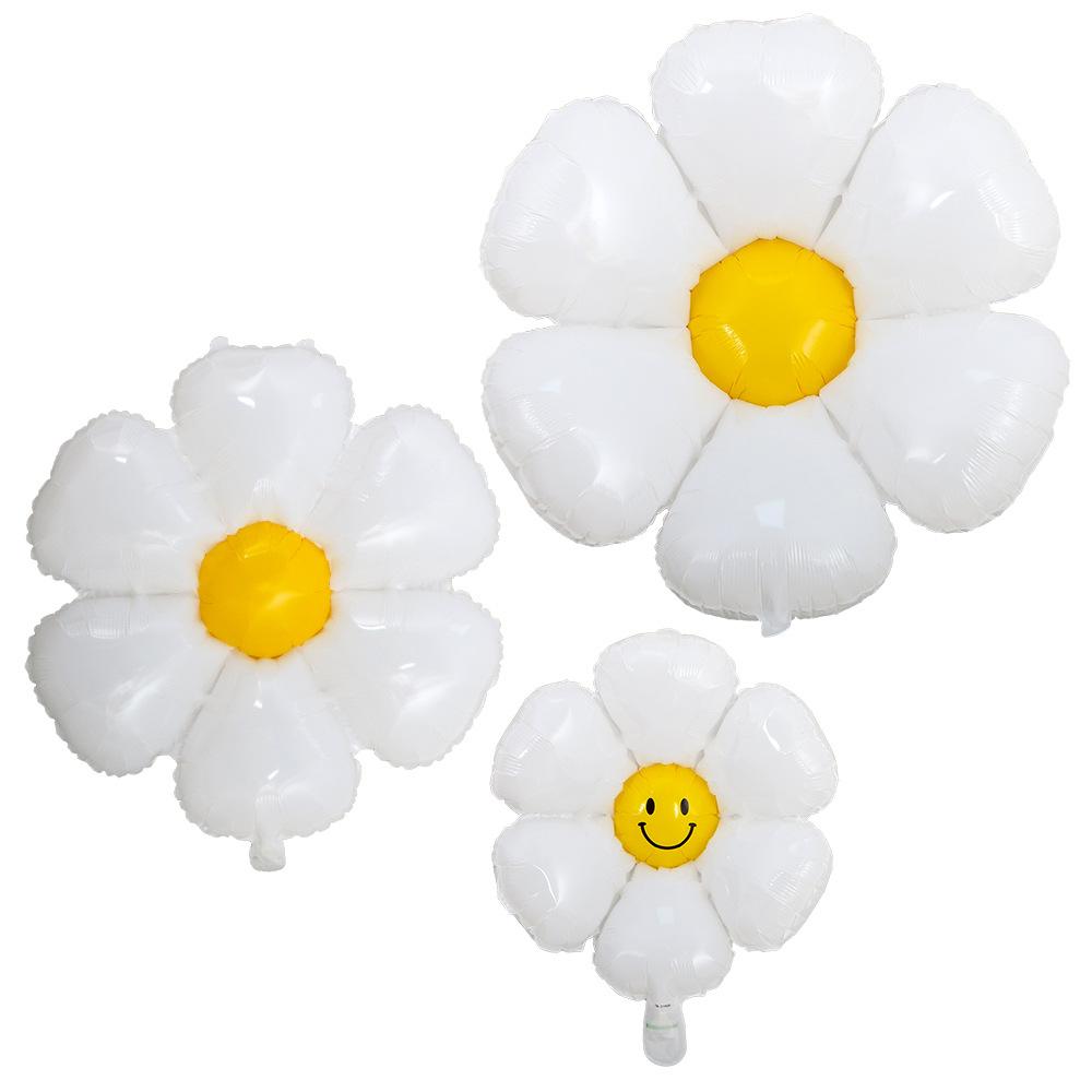 Daisy sunflower white aluminum Balloons Gender Reveal Birthday wedding Valentine s Day Easter BabyShower Decorations Globos
Daisy sunflower white aluminum Balloons Gender Reveal Birthday wedding Valentine s Day Easter BabyShower Decorations Globos