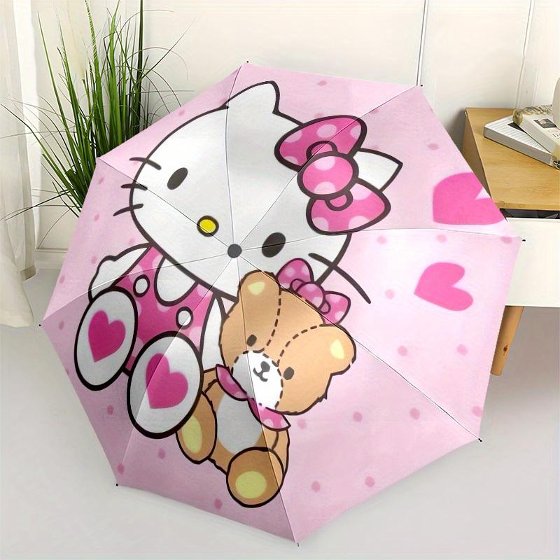 1pc Hello Kitty with Teddy Bear Umbrella with Plastic Handle,Suitable for All Seasons Home Travel Outdoor UmbrellaSanlio433
1pc Hello Kitty with Teddy Bear Umbrella with Plastic Handle,Suitable for All Seasons Home Travel Outdoor UmbrellaSanlio433