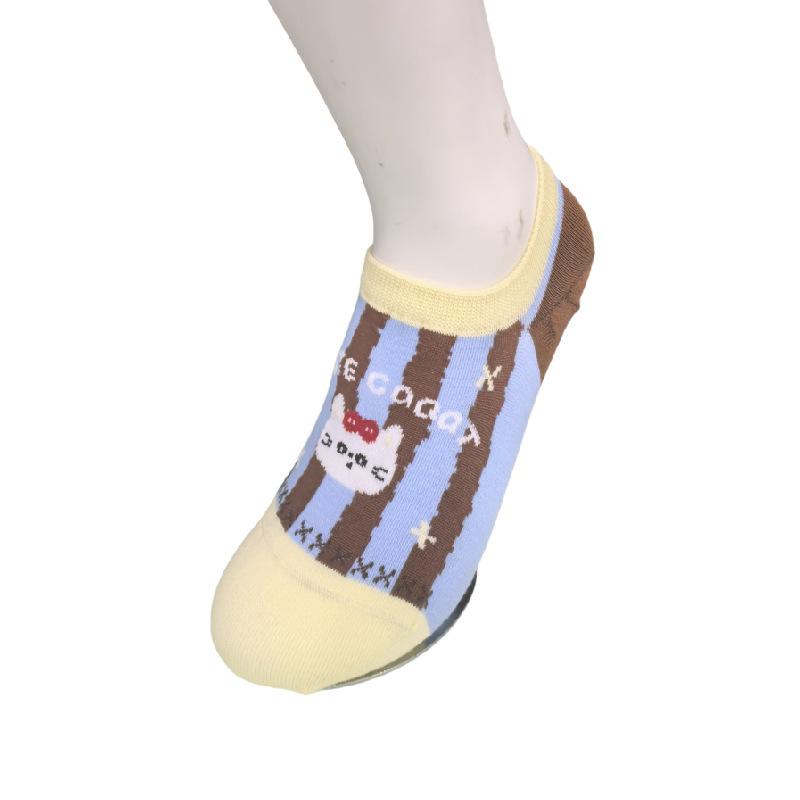 Breathable Women s Silicone Anti-slip Cartoon Non-slip Invisible Socks in Color-matched Short Socks for Children Without Bones 1 pair
Breathable Women s Silicone Anti-slip Cartoon Non-slip Invisible Socks in Color-matched Short Socks for Children Without Bones 1 pair