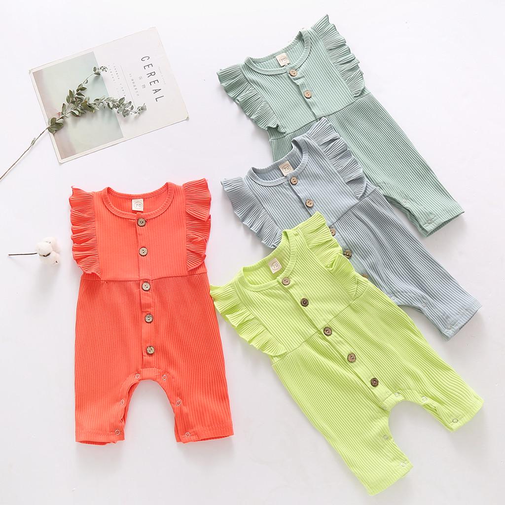 Комбинезон без рукавов для новорожденных мальчиков и девочек, однотонный комбинезон с оборками
Комбинезон без рукавов для новорожденных мальчиков и девочек, однотонный комбинезон с оборками