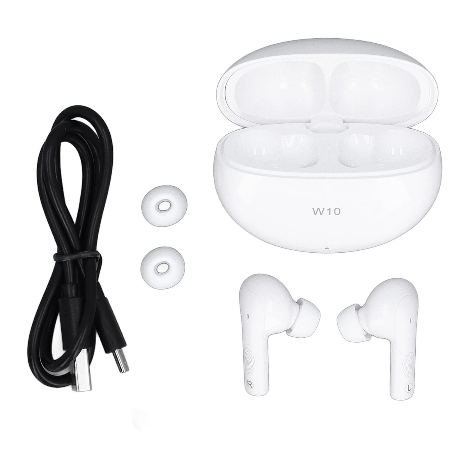 Wireless Earbuds White 40Hrs Playtime Hi Fi Stereo Deep Bass Bluetooth 5.3 EDR IPX7 Waterproof with
Wireless Earbuds White 40Hrs Playtime Hi Fi Stereo Deep Bass Bluetooth 5.3 EDR IPX7 Waterproof with
