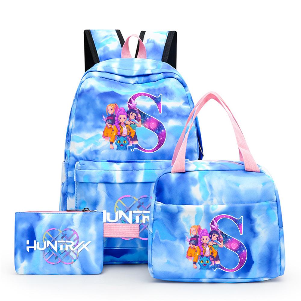 3Pcs/set Cartoon 26 English Letter Printed Backpack with Lunch Bag Pengcil Case for Teenager Girl Boy Bookbag Large Capacity Travel Bag Kid Gift
3Pcs/set Cartoon 26 English Letter Printed Backpack with Lunch Bag Pengcil Case for Teenager Girl Boy Bookbag Large Capacity Travel Bag Kid Gift