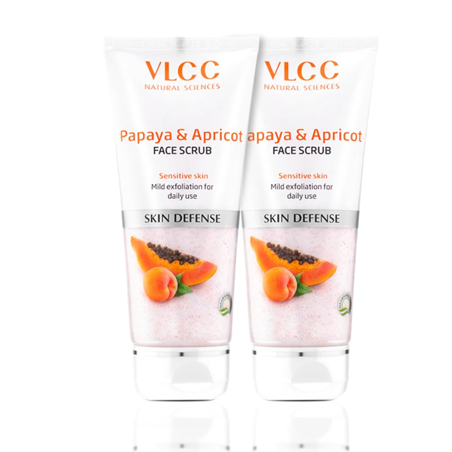 VLCC Papaya & Apricot Face Scrub 80g Pack of 2 | Gentle Exfoliating Scrub for Smooth Healthy Skin
VLCC Papaya & Apricot Face Scrub 80g Pack of 2 | Gentle Exfoliating Scrub for Smooth Healthy Skin