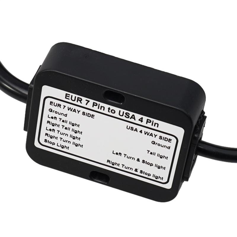 Brand New High Quality Converter Parts For European Vehicle Replacement To 4-Way Flat Trailer Light Converter 7Pin
Brand New High Quality Converter Parts For European Vehicle Replacement To 4-Way Flat Trailer Light Converter 7Pin