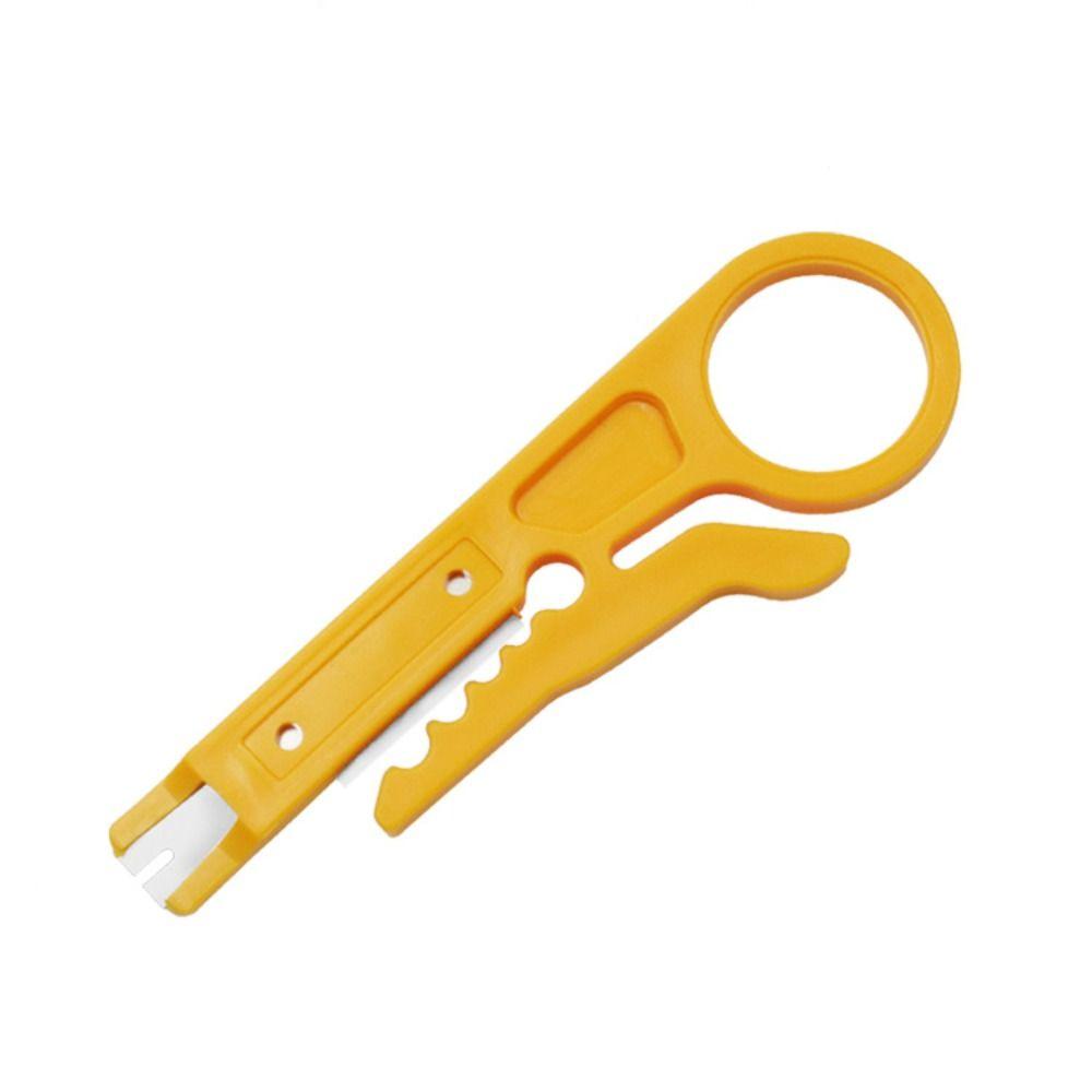 Многофункциональные клещи для обжима, инструмент для зачистки кабеля, новый инструмент для зачистки проводов жёлтый
Многофункциональные клещи для обжима, инструмент для зачистки кабеля, новый инструмент для зачистки проводов жёлтый