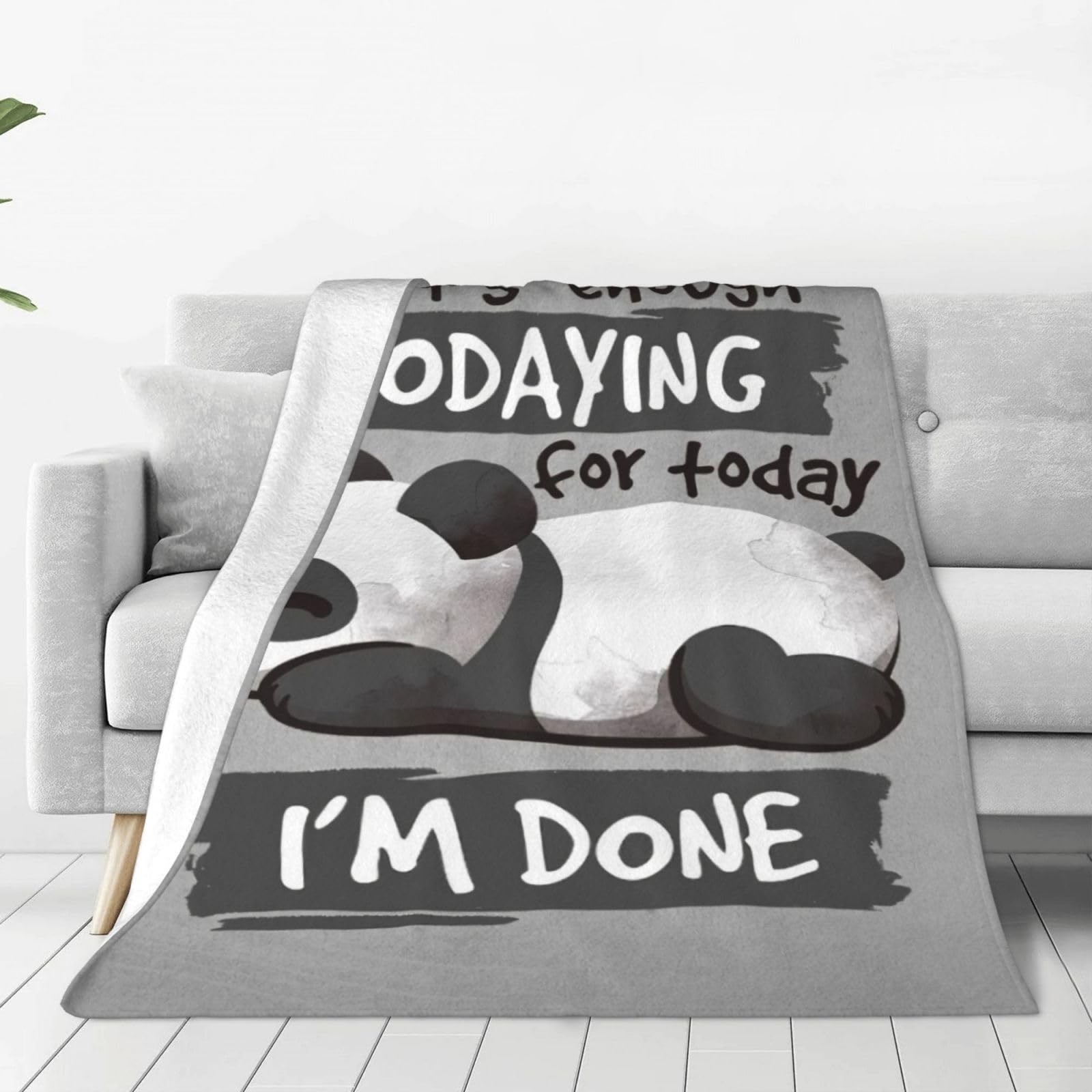Panda Blanket Cartoon Print Fluffy Blanket for Children Panda Lovers, Flannel Fleece Soft Warm Throw Blanket for Bed Couch Chair 75x90cm
Panda Blanket Cartoon Print Fluffy Blanket for Children Panda Lovers, Flannel Fleece Soft Warm Throw Blanket for Bed Couch Chair 75x90cm