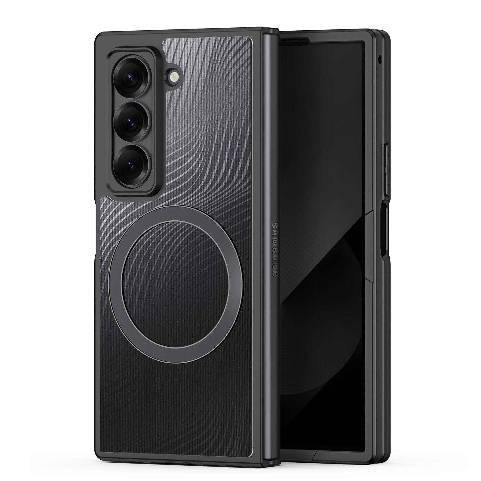 For Samsung Galaxy Z Fold Special Case DUX DUCIS Aimo Series Compatible with MagSafe PC+TPU Slim Cover (REACH Certification) Black
For Samsung Galaxy Z Fold Special Case DUX DUCIS Aimo Series Compatible with MagSafe PC+TPU Slim Cover (REACH Certification) Black